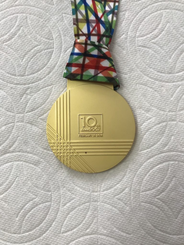 東京マラソン2016メダル