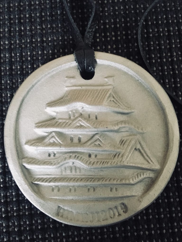世界遺産姫路城マラソン2019の完走メダル