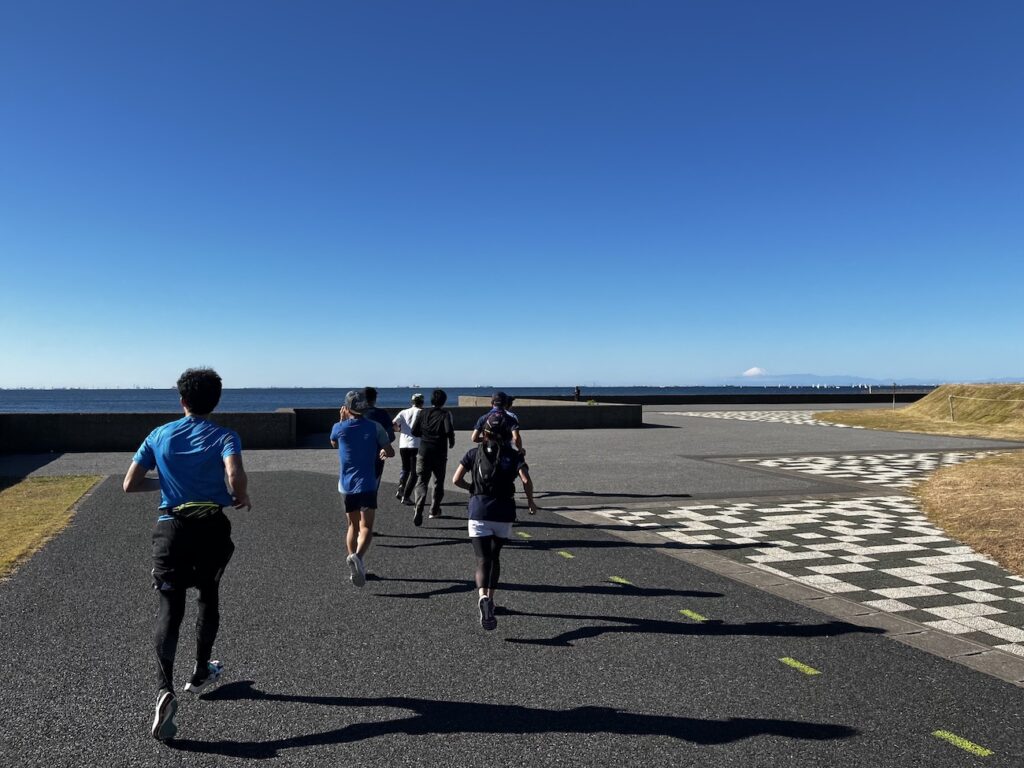 稲毛ヨットハーバー〜稲毛海浜公園5~20kmランニング練習会