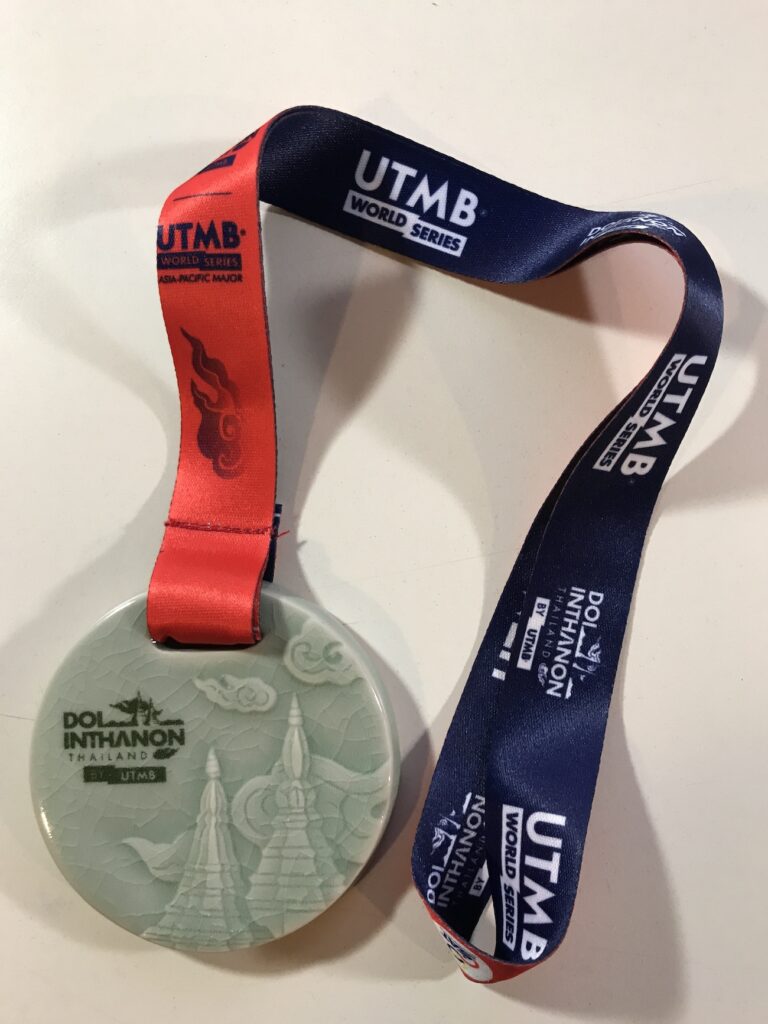 Doi Inthanon Thailand by UTMB（ドイ・インタノン・タイランド・バイ・UTMB）の完走メダル2022