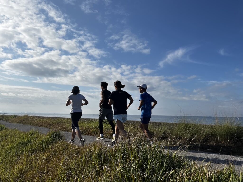 稲毛ヨットハーバー〜稲毛海浜公園5~20kmランニング練習会