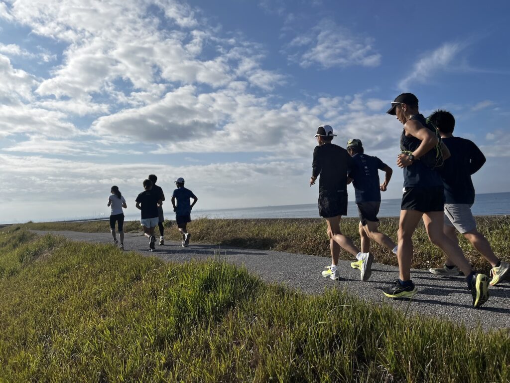 稲毛ヨットハーバー〜稲毛海浜公園5~20kmランニング練習会