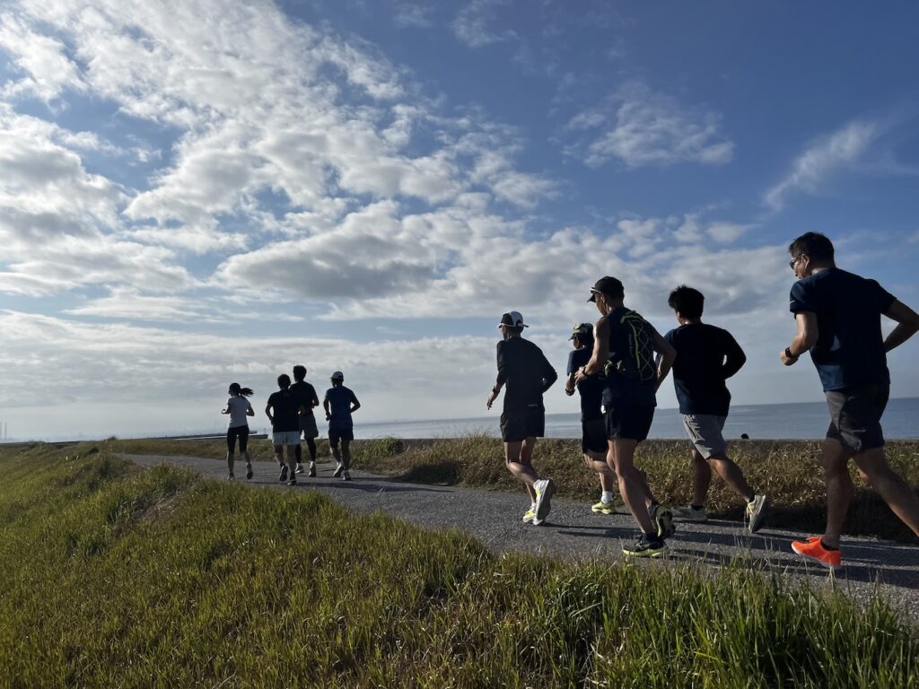 稲毛ヨットハーバー〜稲毛海浜公園5~20kmランニング練習会