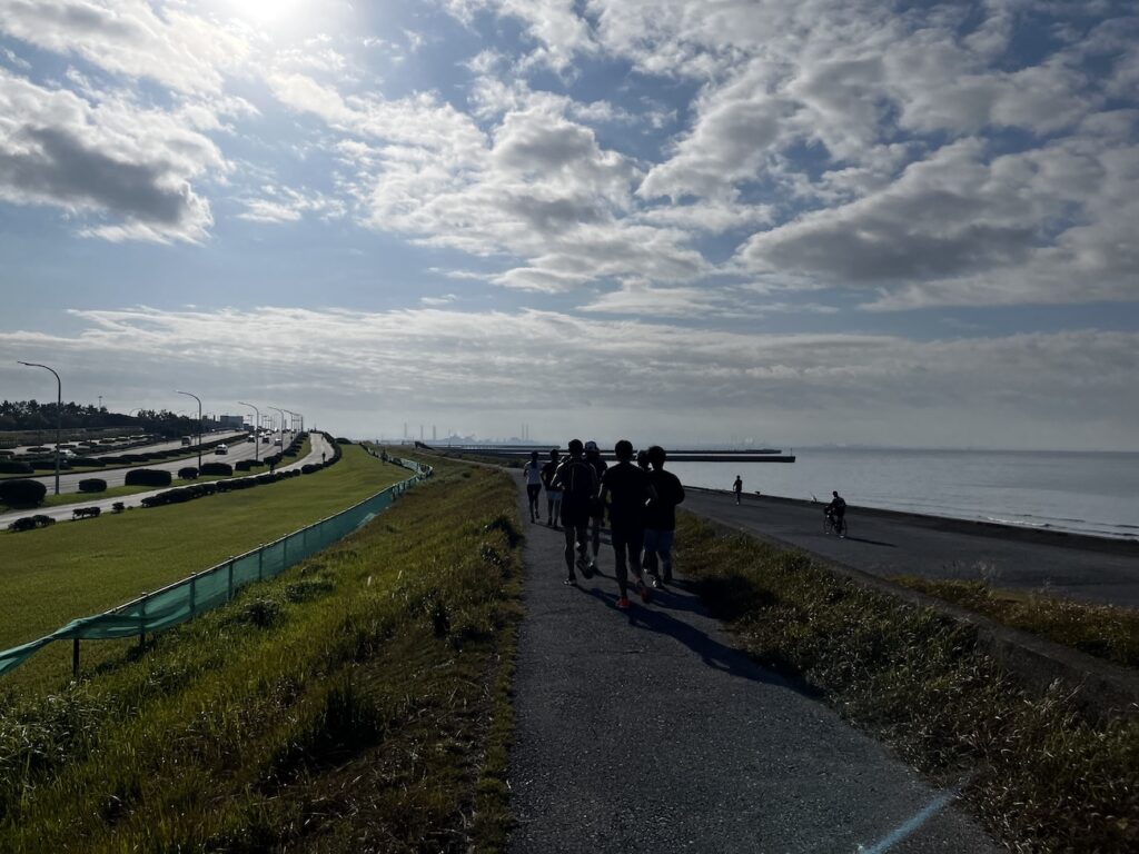 稲毛ヨットハーバー〜稲毛海浜公園5~20kmランニング練習会