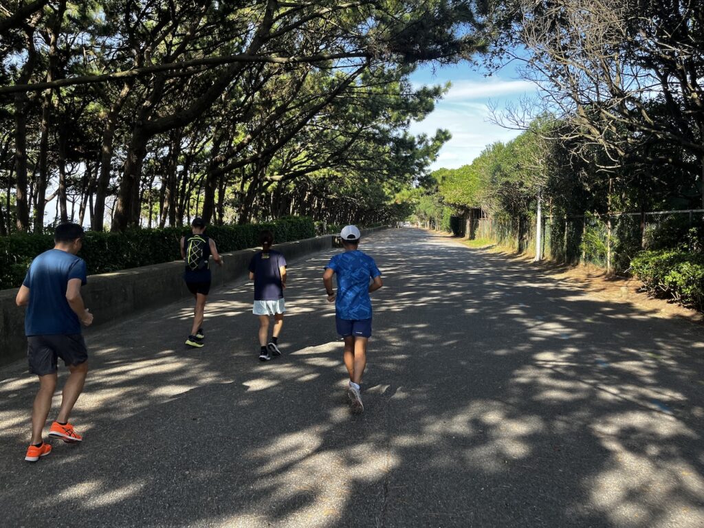 稲毛ヨットハーバー〜稲毛海浜公園5~20kmランニング練習会