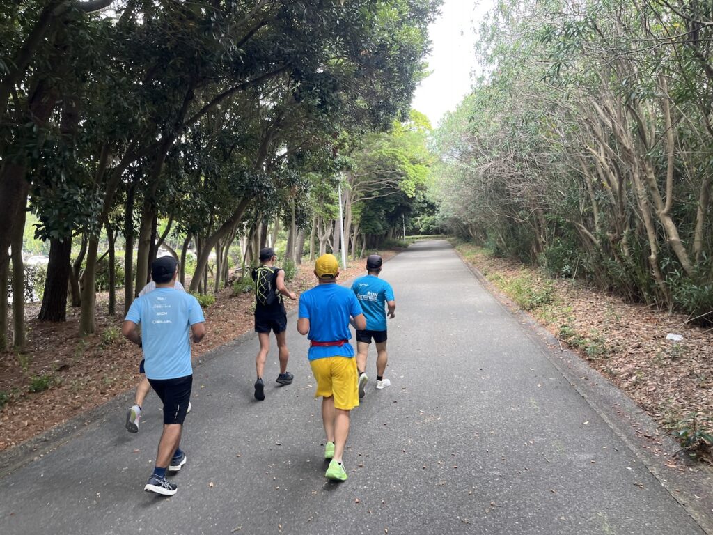 幕張ベイ・ランニングクラブ　稲毛ヨットハーバー〜稲毛海浜公園5~20kmランニング練習会