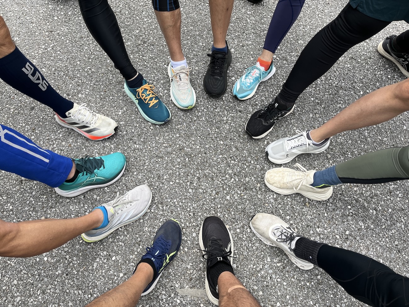 幕張ベイ・ランニングクラブ　稲毛ヨットハーバー〜稲毛海浜公園5~20kmランニング練習会